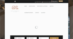 Desktop Screenshot of hotelpuertadelaluna.com